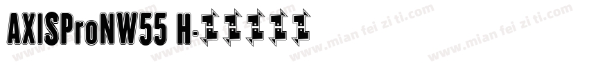 AXISProNW55 H字体转换